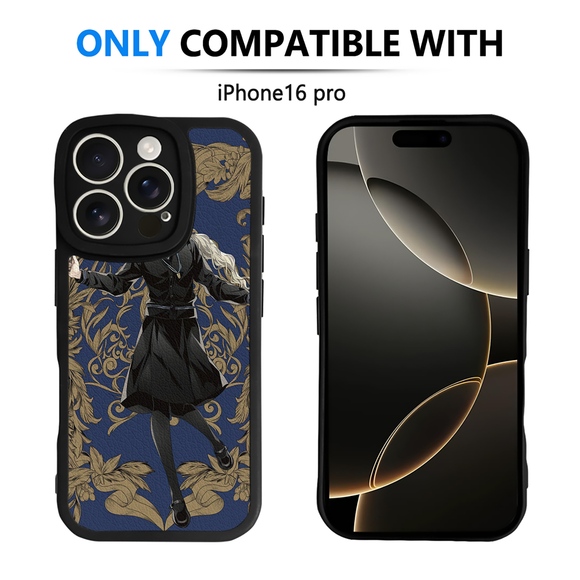 （画像用） Harry Potter ハリー・ポッターシリーズ 【iPhone 16シリーズ対応】シリコンスマホケース（レザー調） 材質：シリコン